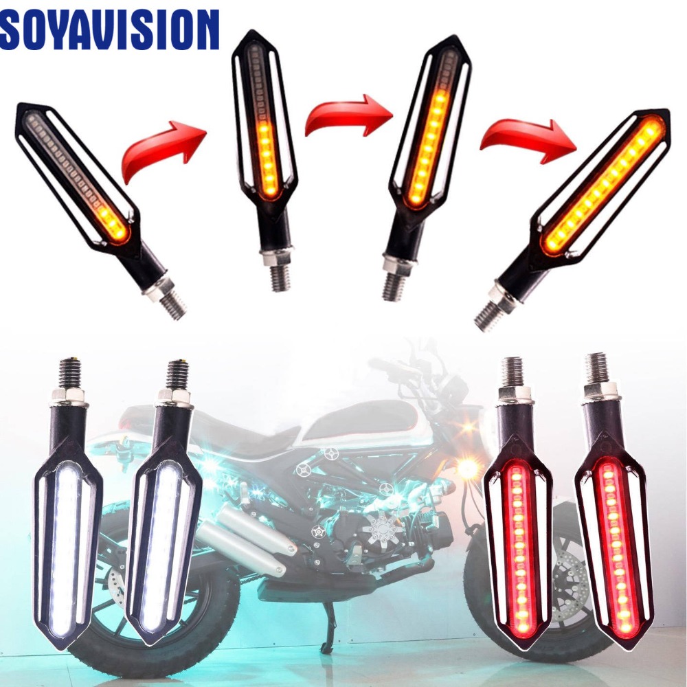 Sos Light Strobe - Âmbar sinais de volta da motocicleta