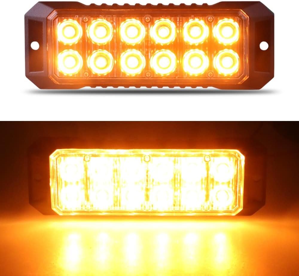 New12-LED piscando estroboscóp - Sos Light Strobe avaliação e preço