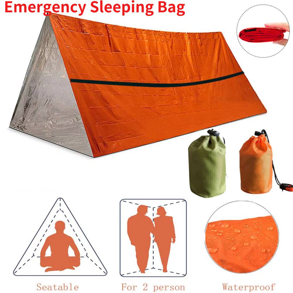 Saco de dormir portátil à prov - Bivy Bag Emergency avaliação e preço