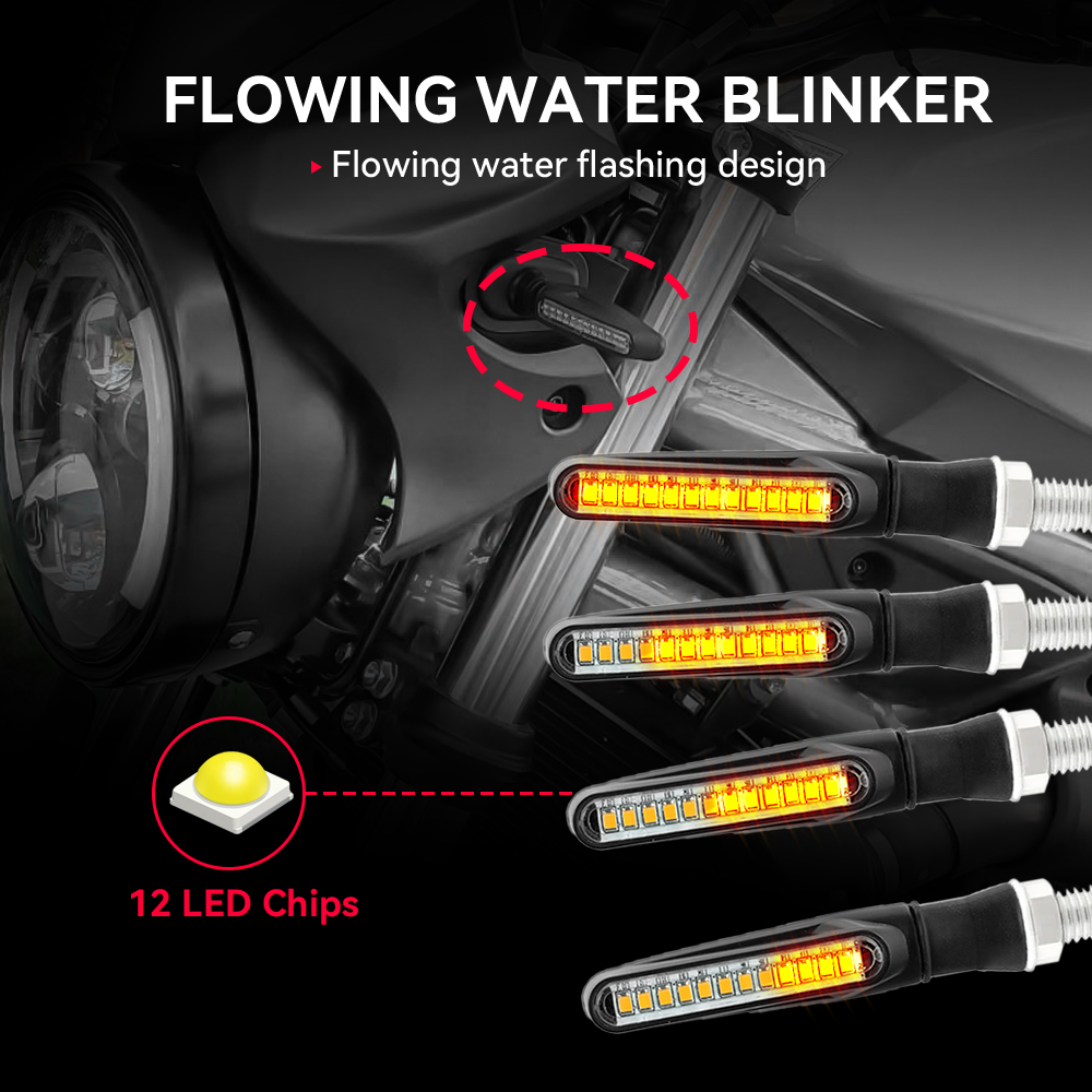 Motocicleta LED Turn Signals,  - Sos Light Strobe avaliação e preço