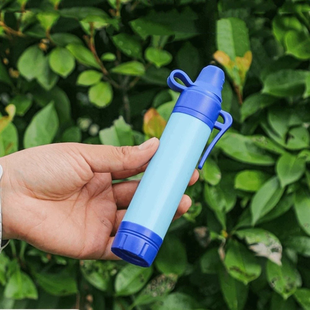 Mini filtro de água, canudo pu - Water Purification Straw avaliação e preço