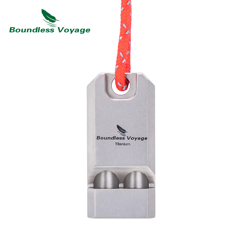 Viagem ilimitada-Titanium Emer - Emergency Whistle Loud avaliação e preço